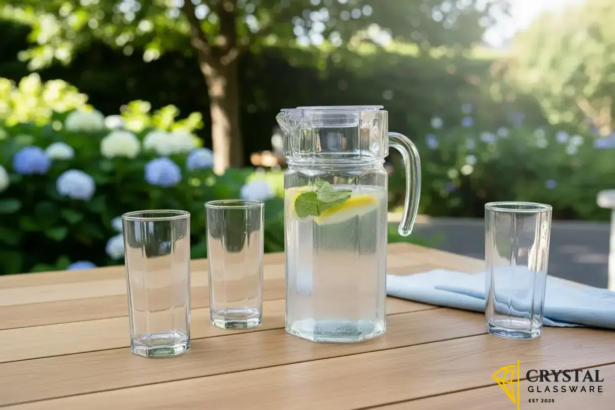 Water Set Jug Glass Imported